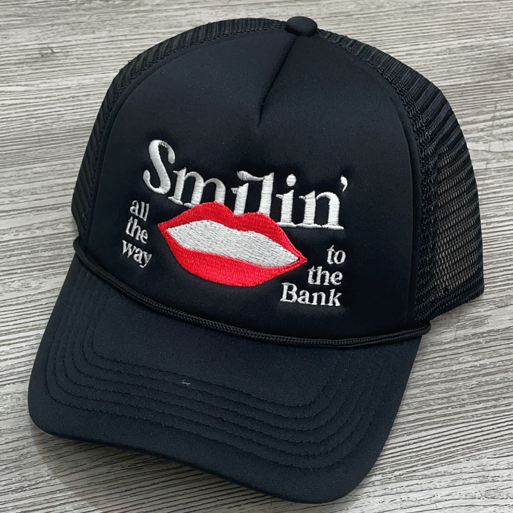 Outrank- smilin’ foam trucker hat
