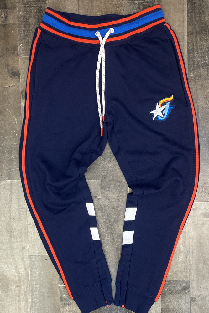 Born Fly - star sweatpants (navy)