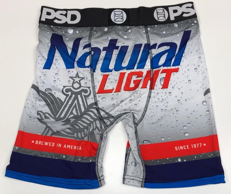 PSD- natty light boxers