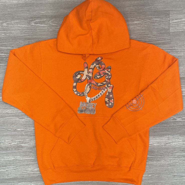 Game Changers - money mind hoodie (orange)