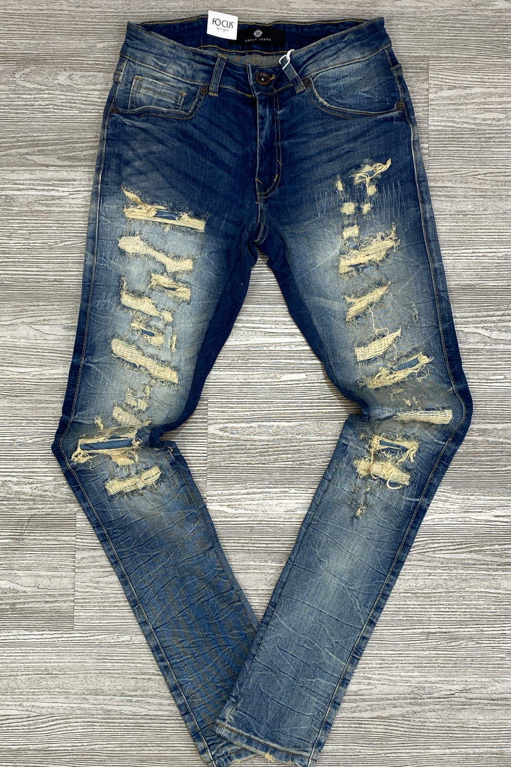Focus- r & r distressed jeans (vintage)