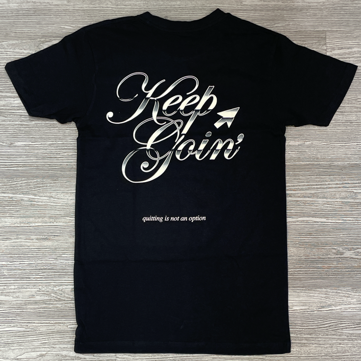 Outrank-  keep going ss tee