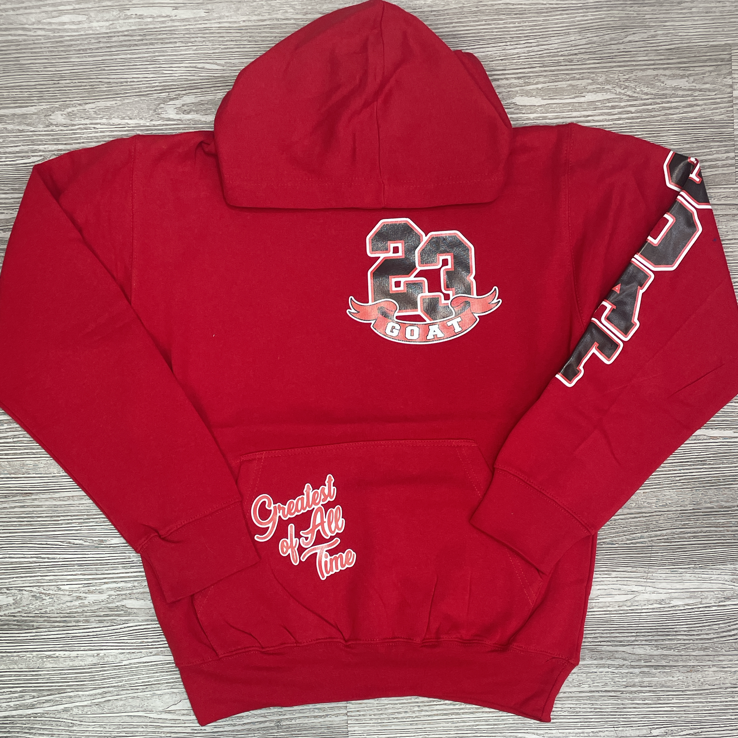 
                  
                    Game Changers - goat 23 hoodie (red)
                  
                