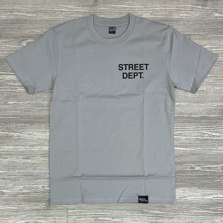 Planet of the grapes- street dept. ss tee (grey)