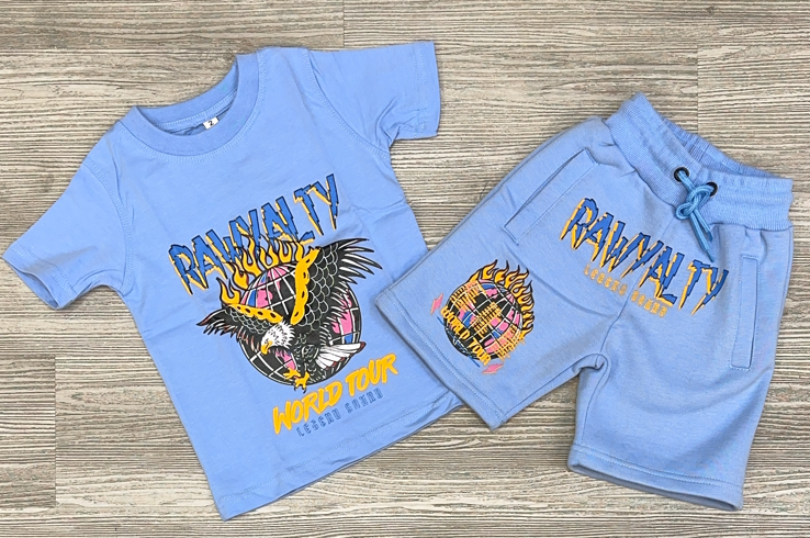 
                  
                    Rawyalty-eagle puff short set(sky blue)(kids)
                  
                