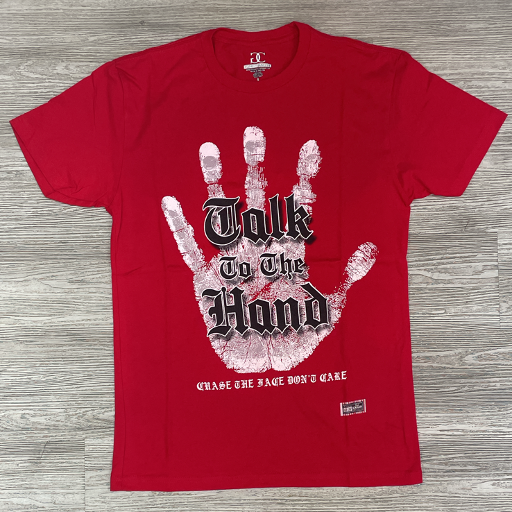 Game changers- talk 2 the hand ss tee(red)