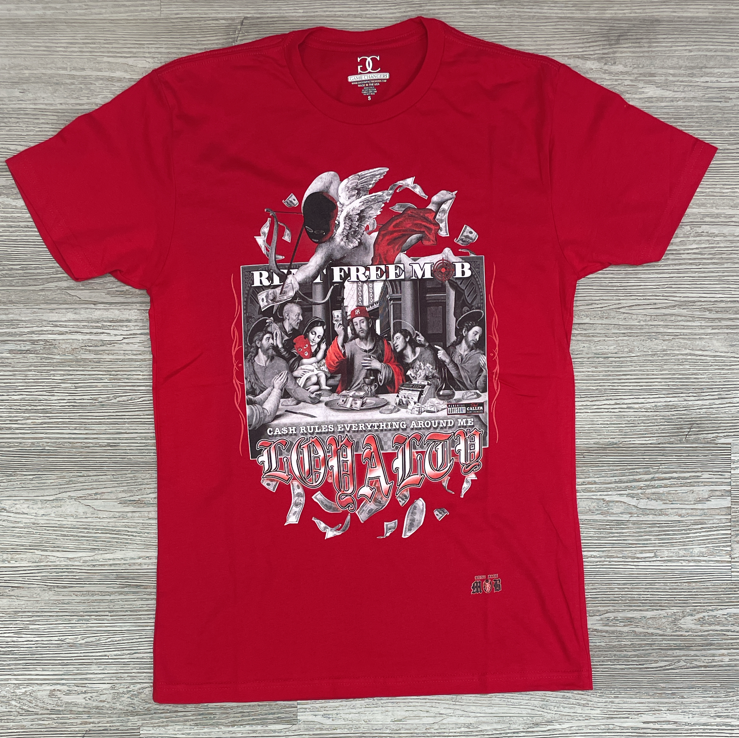 Game changers- Loyalty ss tee (red/red)