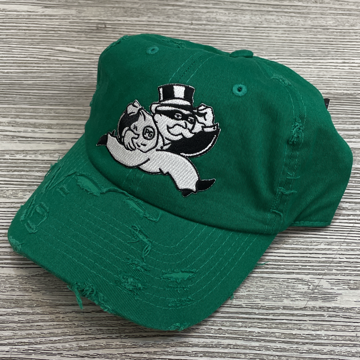 Planet of the grapes- go mode trucker hat (green)
