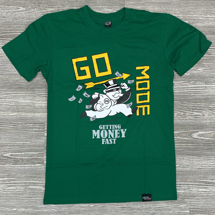 Planet of the grapes- go mode ss tee (green)