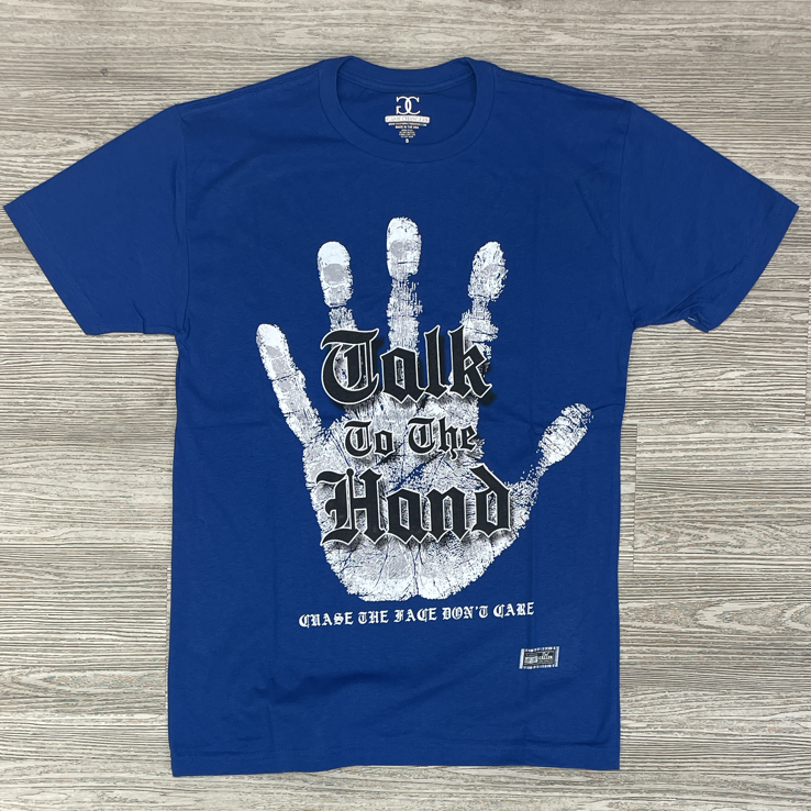 Game changers- talk 2 the hand ss tee(blue)