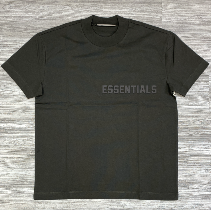 Essentials-essentials ss tee (off black)