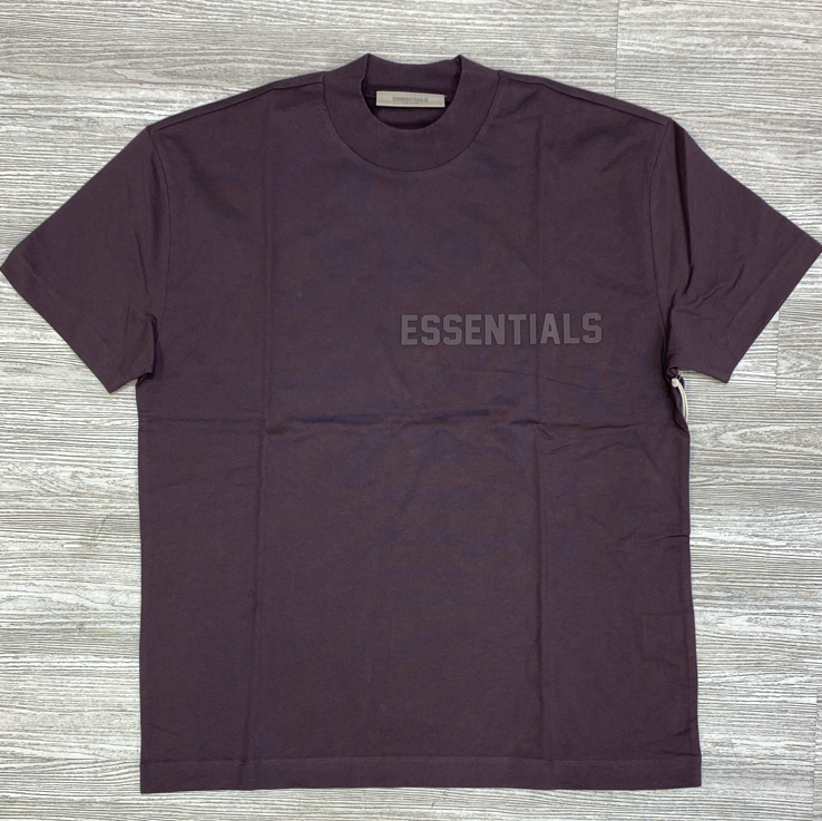 Essentials-essentials ss tee(plum)