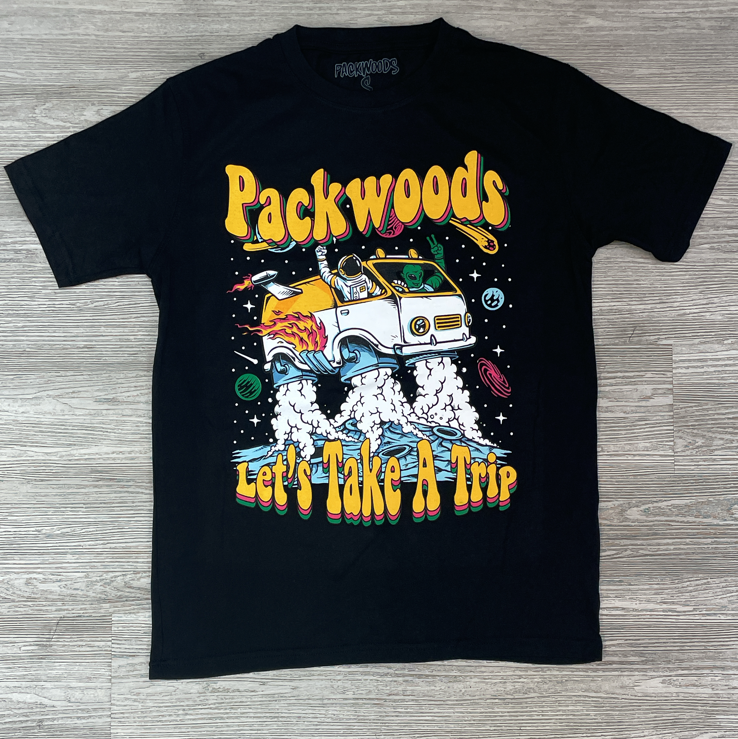 Packwoods - trip ss tee (black)