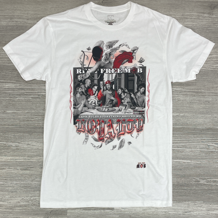 Game changers- Loyalty ss tee (white/red)