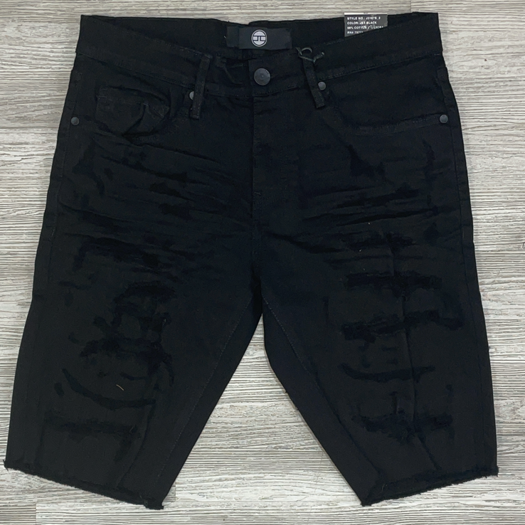 Jordan Craig -twill garment shorts (black)