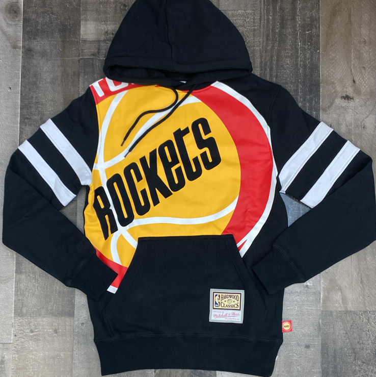 Mitchell & Ness- nba substantial fleece hoodie Houston Rockets