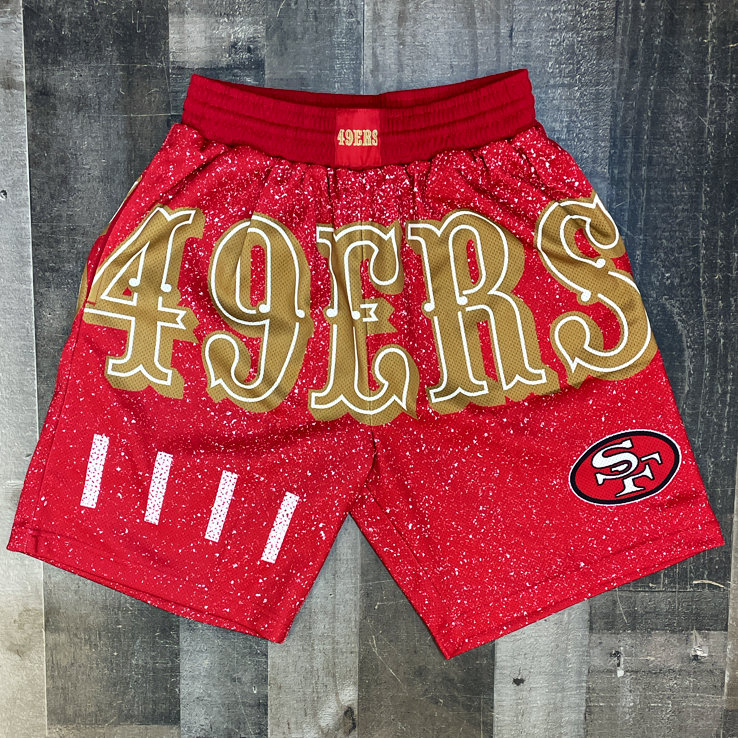 Mitchell & Ness- 49ers nfl shorts