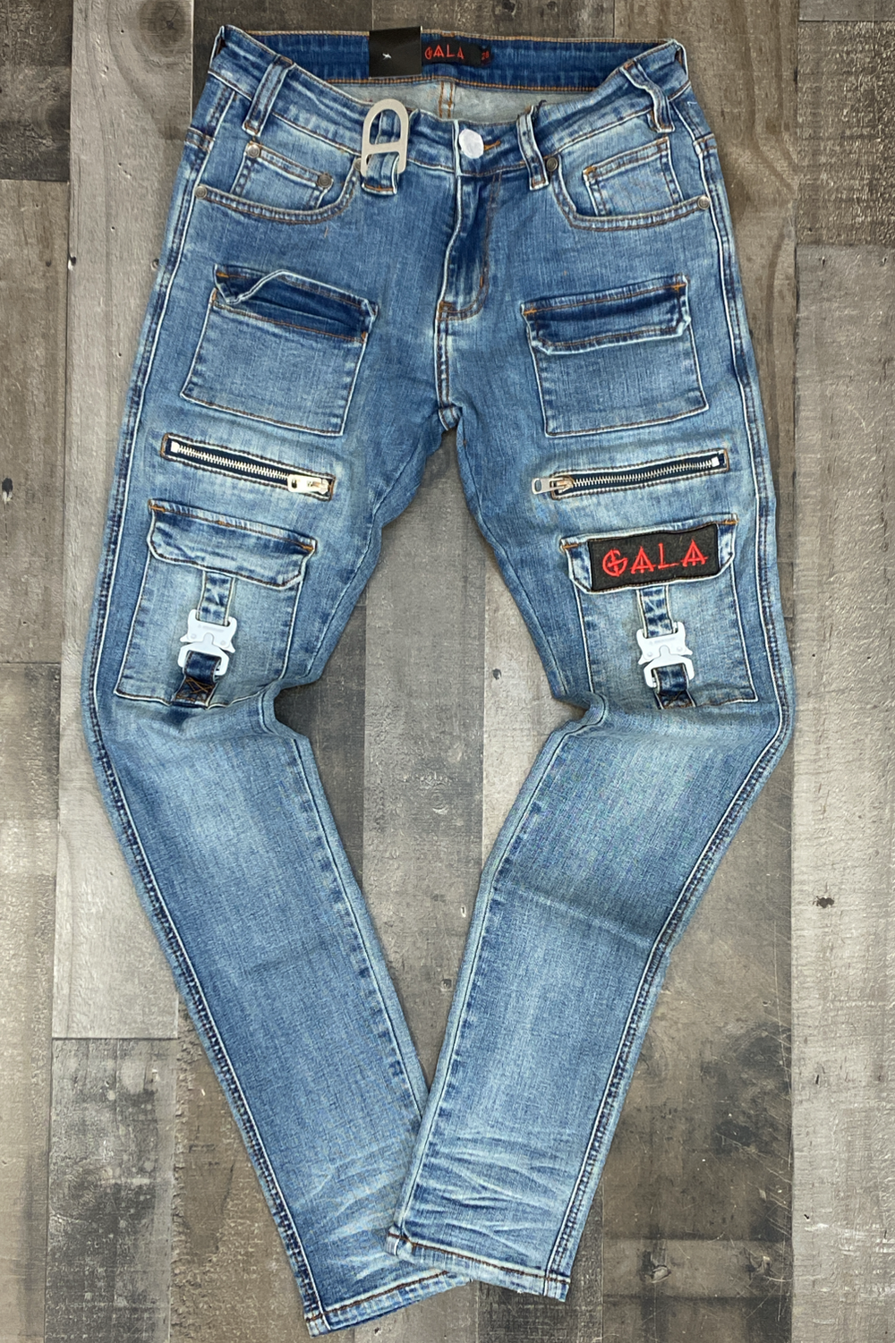 Gala- Stash stone wash jeans