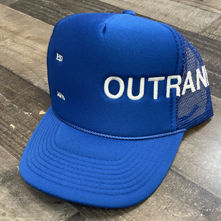 Outrank - since day one foam trucker hat foam trucker hat (blue)