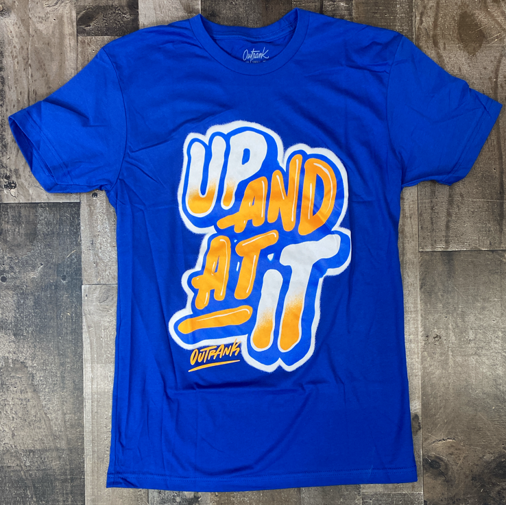 Outrank-up and at it ss tee