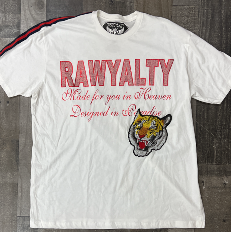 Rawyalty- designed in paradise  ss tee