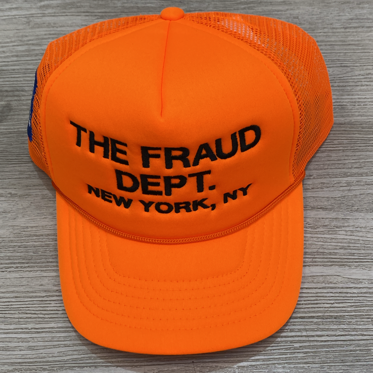 
                  
                    The Fraud dept- the fraud dept hat (orange)
                  
                