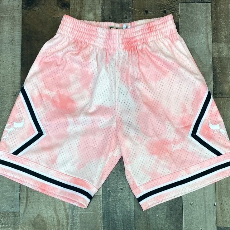 Mitchell & Ness- mesh tie dye team shorts