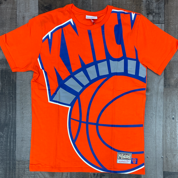 Mitchell & Ness- nba big face ss tee New York Knicks
