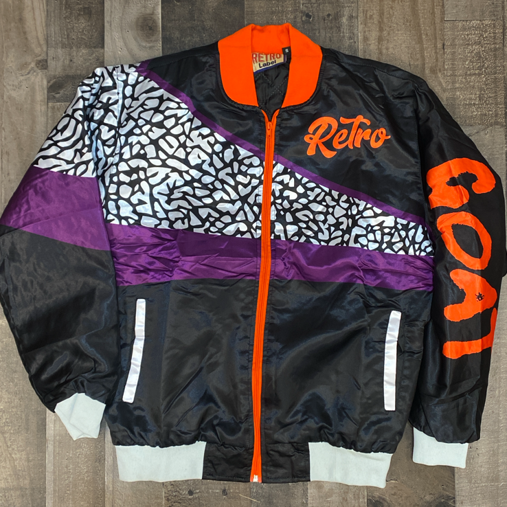 Retro label- 3’s Court purple jacket