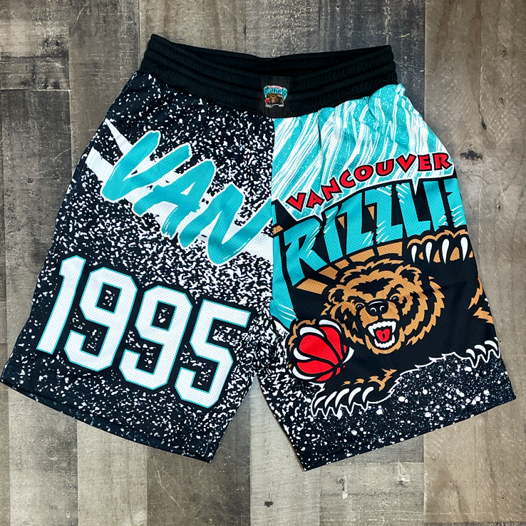 Mitchell & Ness- grizzlies nba shorts