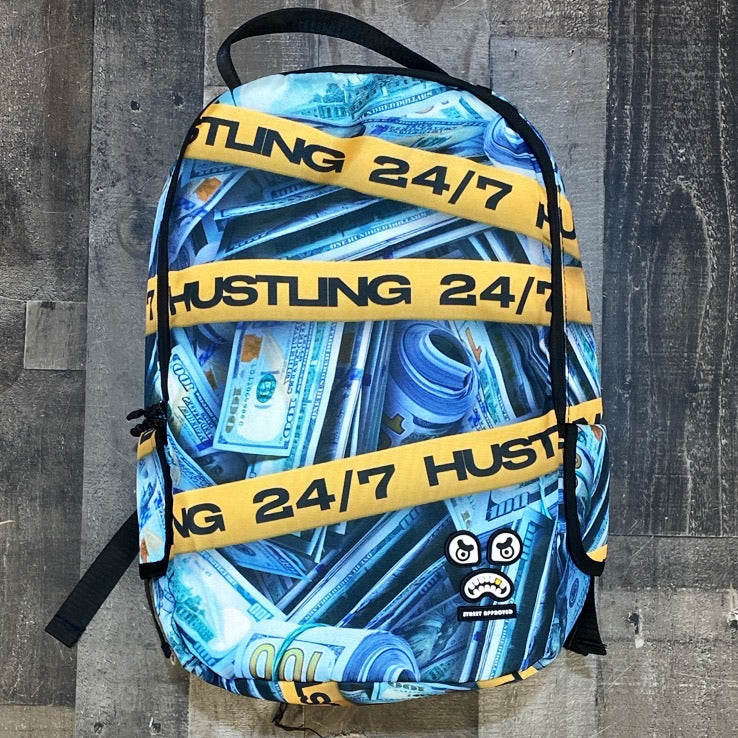 Street Approved- hustling 24/7 backpack