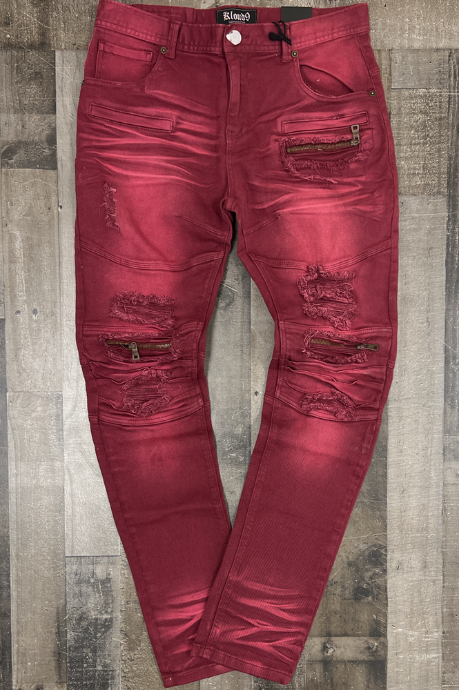 Kloud 9- rip & zip jeans