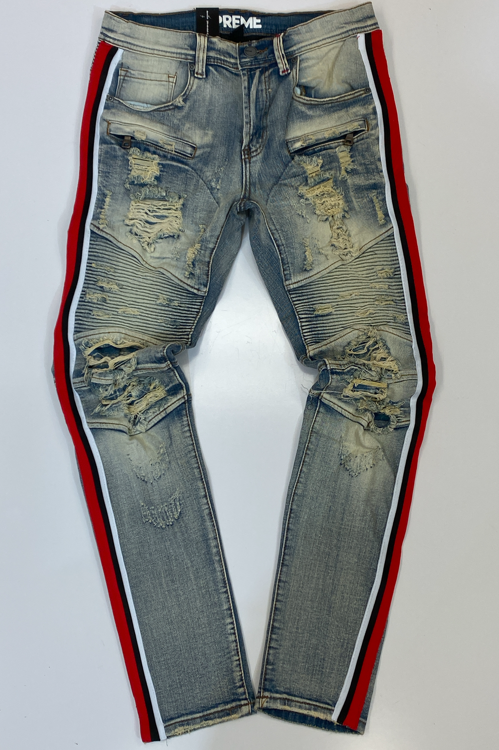 Preme- russle tape jeans