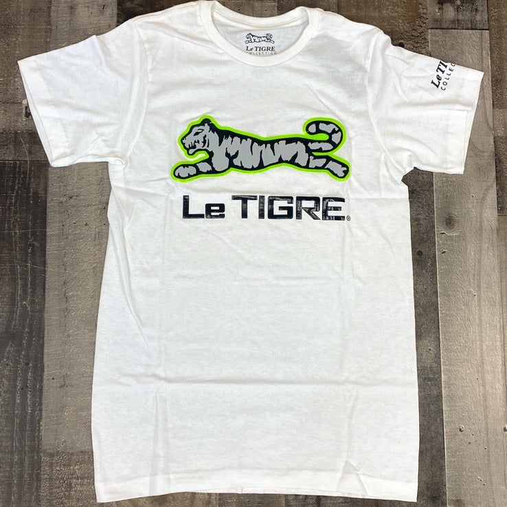 Le Tigre- reflective logo ss tee