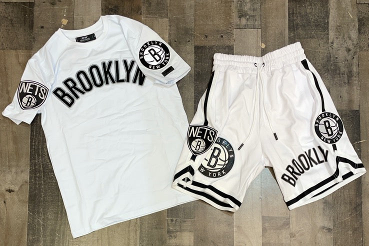 Pro Max- brooklyn nets shorts set