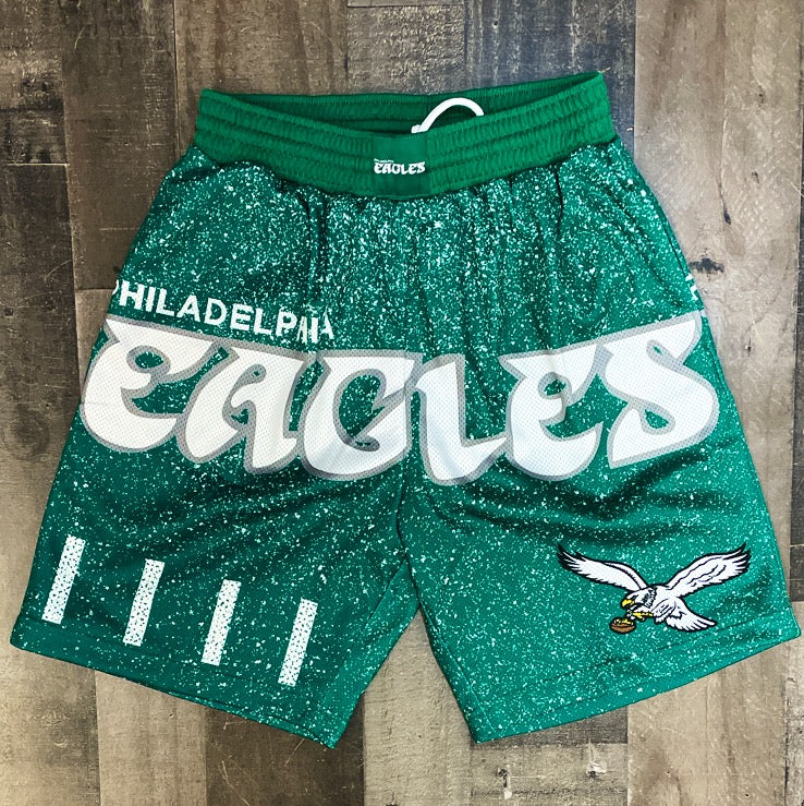 Mitchell & Ness- eagles nfl shorts