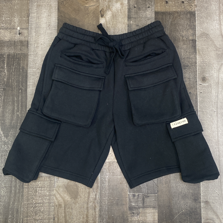 Kilogram- 4 pocket shorts(black)