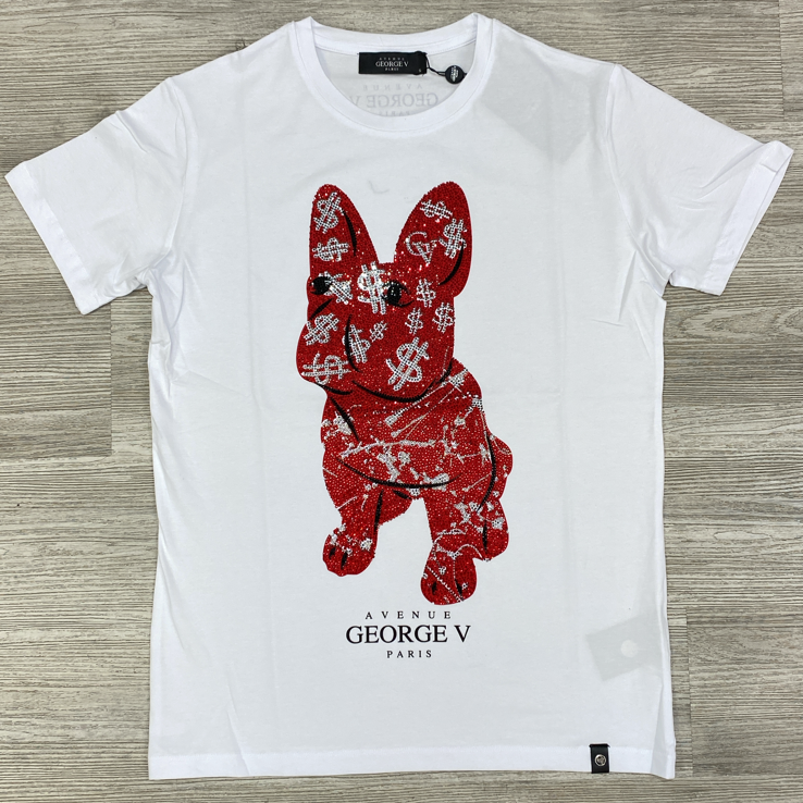 George V- dollar sign pup ss tee