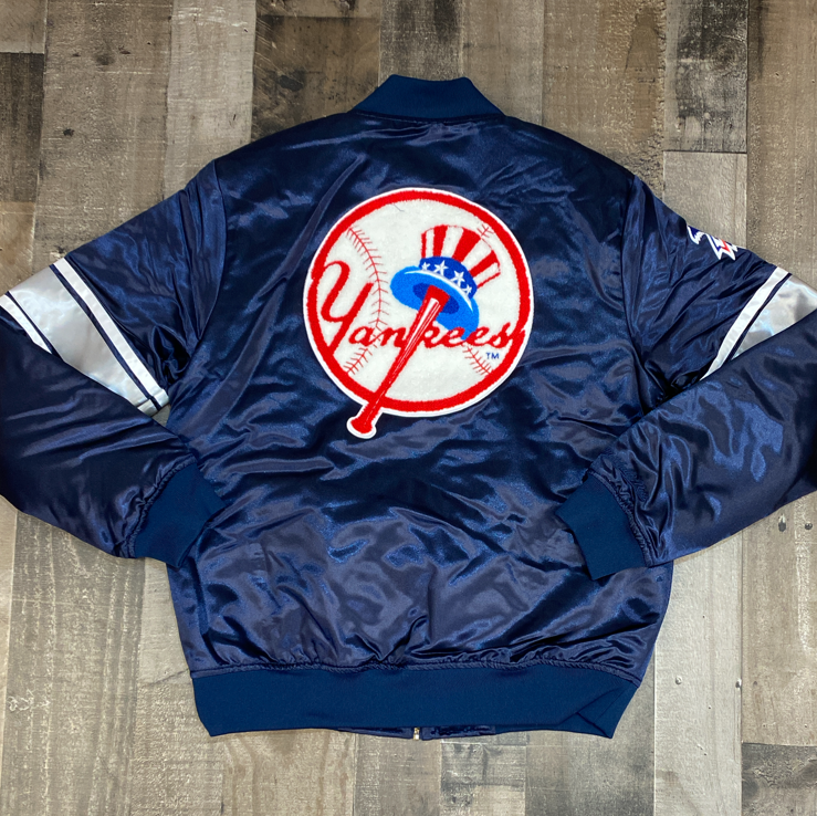 Mitchell & Ness New York Yankees MLB Heavyweight Satin Jacket