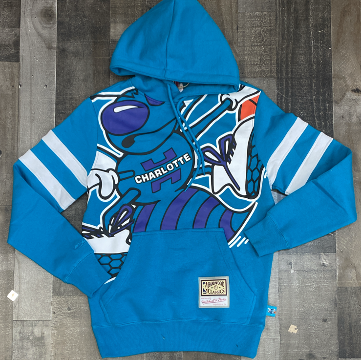 Mitchell & Ness- nba substantial fleece hoodie Charlotte Hornets