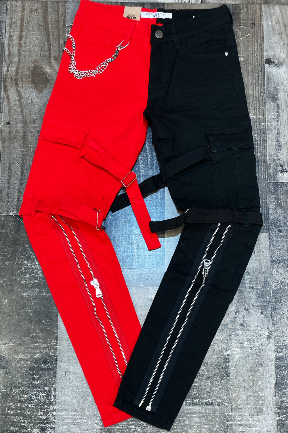 Reelistik- tactical jeans (red/black)