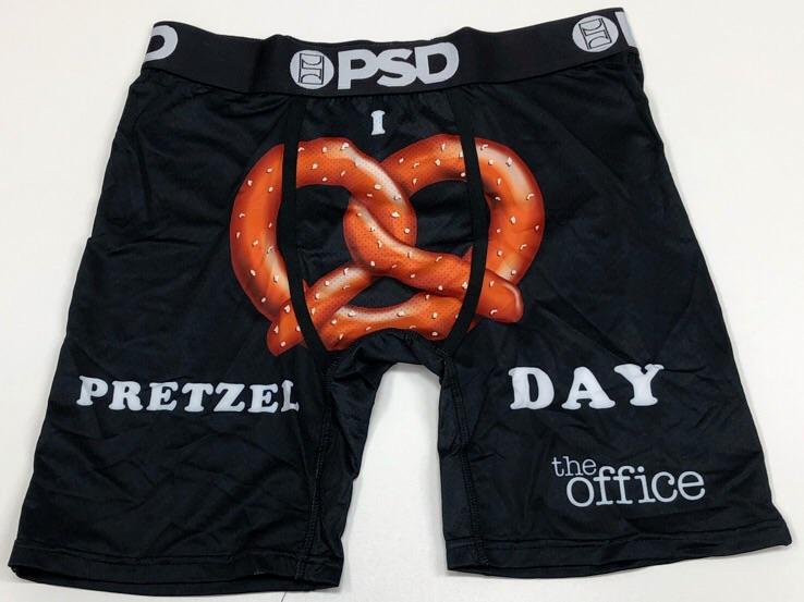 PSD- pretzel day- the office boxers