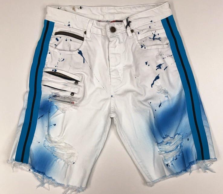 Rockstar- Cam shorts (white)