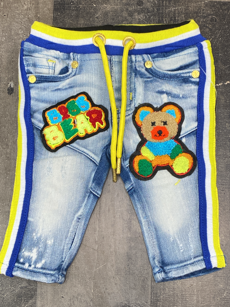 Elite- boss bear baby boy jeans