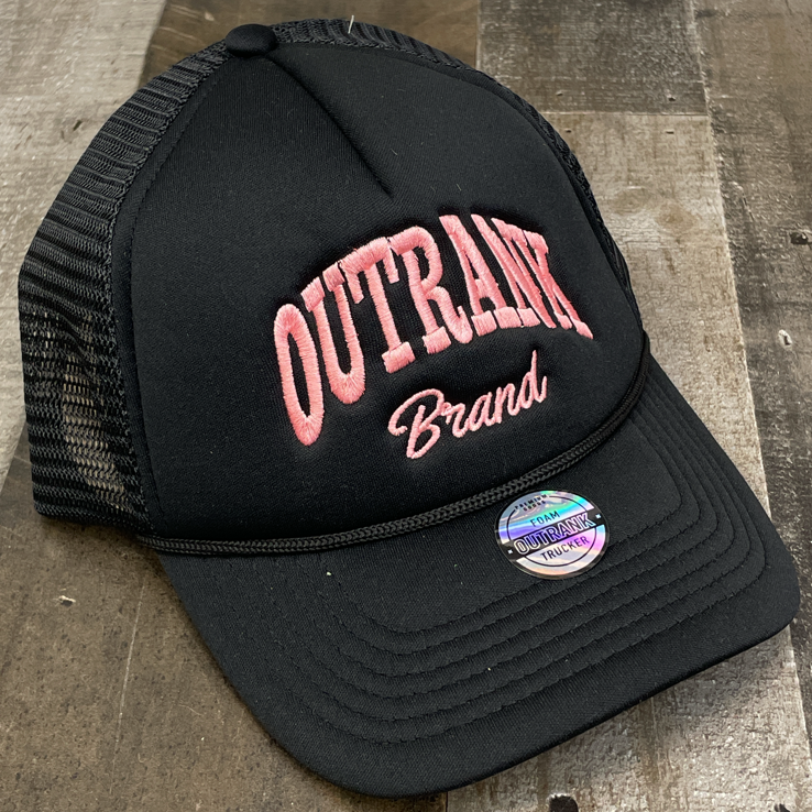 Outrank- always on the move foam trucker hat