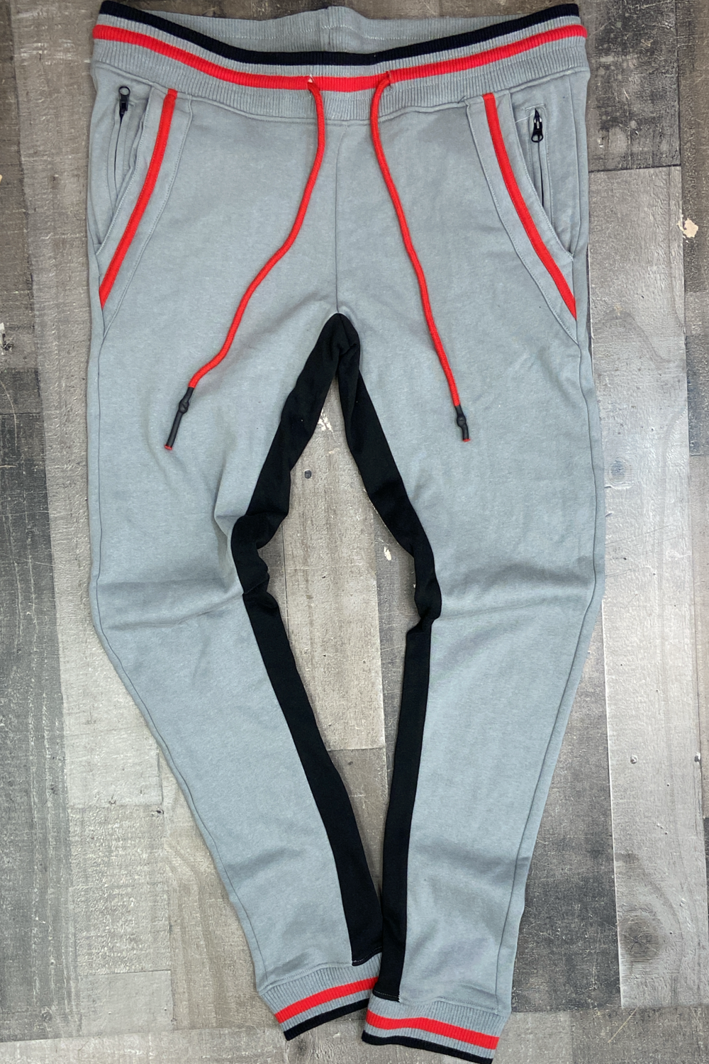 Jordan Craig - inside stripe sweatpants (grey/black)