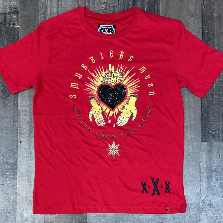 Smugglers- giving from the heart ss tee