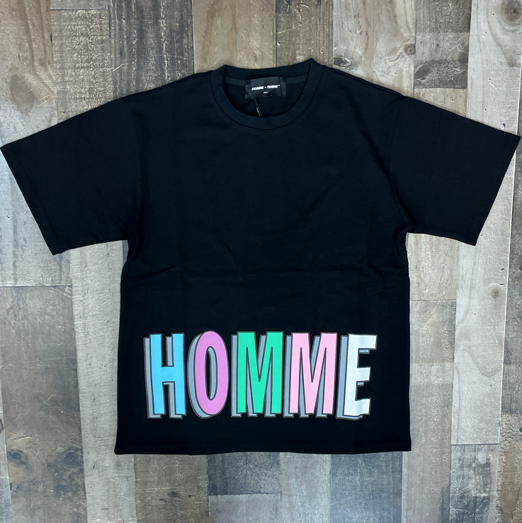 Homme Femme- banner ss tee