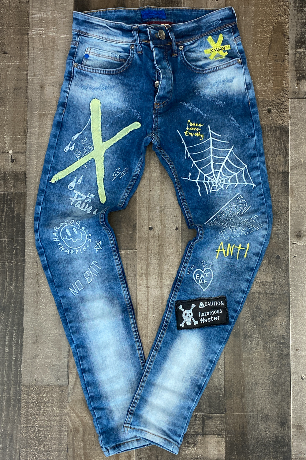 X Way- hazardous jeans