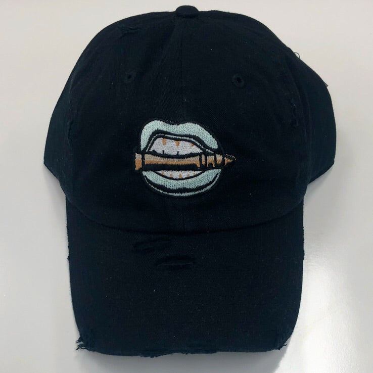 Outrank- bite the bullet dad hat